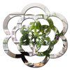 Espelho Decorativo Mandala De Rosa 33 Cm X 33 Cm - comprar online