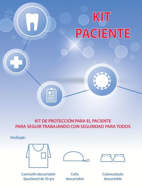 Kit de seguridad para paciente