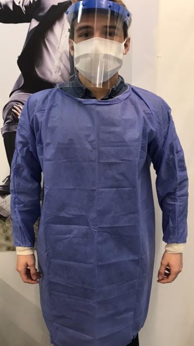Camisolín para el uso del profesional - 30 grs - EBANO