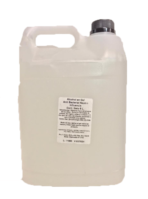Bidón alcohol en gel - 5 lts - OFERTA!