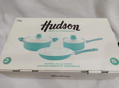 Batería De Cocina Antiadherente - Set X5 Piezas - Hudson - tienda online