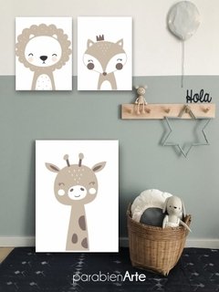 TRÍO ANIMALES NORDICOS