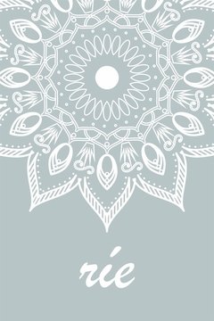 MANDALA RÍE // AMA // VIVE GRIS - Parabien