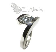 1114. Anillo Helix en Plata 925.