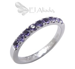 1180. Argolla de matrimonio en oro blanco 18k. - comprar online