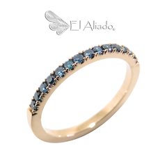 1228. Argolla de matrimonio en oro rosado 18k. en internet