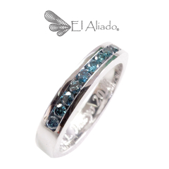 1366. Argolla de matrimonio en oro blanco 18k. - comprar online