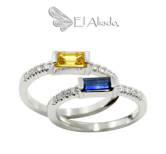1377. Anillo de compromiso en oro blanco 18k en internet