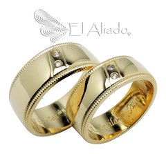 966. Argollas en Plata 925 con enchape.