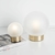 Bochita mesa S Oro mate 1 Luz Apto LED