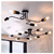 Araña Vintage de 4 luces - apto LED - comprar online