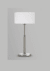Lámpara de mesa Slim 1 luz apto LED.