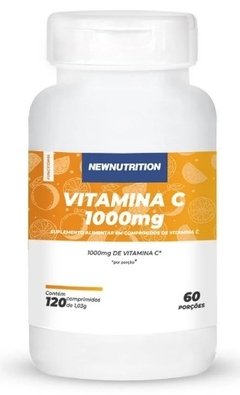 VITAMINA C 1000MG - 120 CAPS - NEW NUTRITION