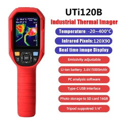 Termômetro Infravermelho Térmico Portátil - UNI-T UTi260B (Resolução 256 x 192 - Inclui Bateria) - EnergyOne Solutions