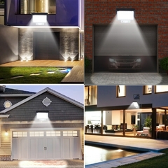 Lampada Solar LED/ A prova d'agua / Sensor de Movimento/ 56 LED/ 72 COB na internet