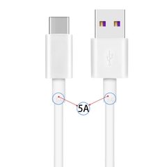 Cabo USB 5A tipo C Huawei P30 P20 Pro Lite Mate20 10 Pro P10 Plus Lite USB 3.1 Tipo C Cabo Supercharge Supercharge Original