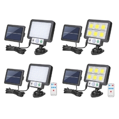 Imagem do Lampada Solar LED/ A prova d'agua / Sensor de Movimento/ 56 LED/ 72 COB