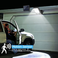 Lampada Solar LED/ A prova d'agua / Sensor de Movimento/ 56 LED/ 72 COB - loja online