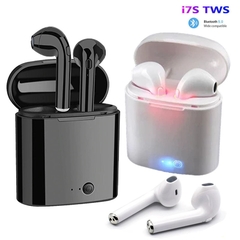 Fone de ouvido sem fio, bluetooth, i7s, tws, para todos os smartphones, esportes, estéreo, compartimento de carregamento