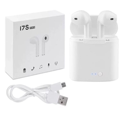 Fone de ouvido sem fio, bluetooth, i7s, tws, para todos os smartphones, esportes, estéreo, compartimento de carregamento na internet