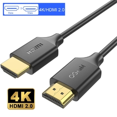QGeeM 8K Cabo HDMI 48 Gbps HDMI 2.1 HDMI para HDMI Fio para Xiaomi Xbox Serries X PS5 PS4 Chromebook Laptops Tablets Apple TV 120 Hz Macho para Macho HDMI Divisor HDMI Cabo Digital Cabo 4K Porta HDMI HDMI -Cabo 1m na internet