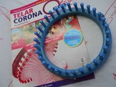 Telar Plástico Con Pernos Circular 19cm + Revista !