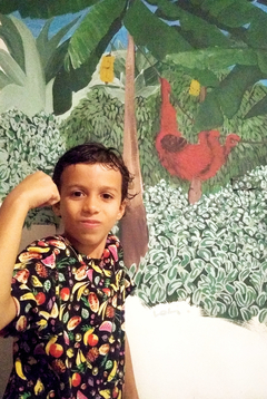 Remera Frutas Negra - comprar online