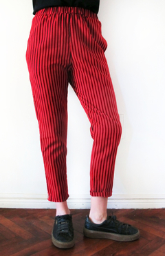 Pantalón rayado