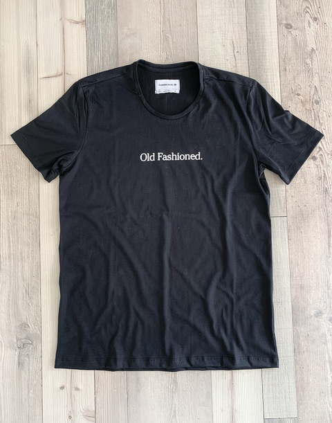 Remera Old Fashioned Black