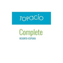 Colchón TOPACIO Complete SELFT EUROPILLOW 180x200 RESORTES - EL APOLIYO