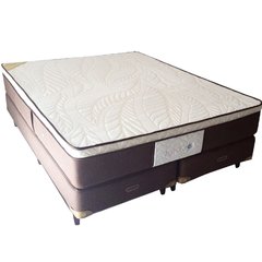 Sommier y Colchón TOPACIO Jureré 160x200 RESORTES pocket ALTA GAMA
