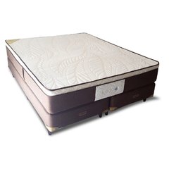 Sommier y Colchón TOPACIO Jureré 180x200 RESORTES pocket ALTA GAMA