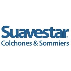 Sommier y Colchón SUAVESTAR Centuria 140x190cm ESPUMA Dens. 35 Kg/m3 - EL APOLIYO