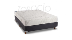 Sommier y Colchón TOPACIO SELFT Pillow 140x190 RESORTES - comprar online