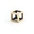 Colgante Hexa 20mm Bronce
