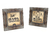 Pack por 2 (unidades) cuadros lona 40x40 Outlet - acabajo