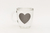 Taza Vidrio Templado Corazón