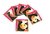 Set Posa taza vaca granja x 6 unidades