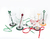 Set Revolvedores acrilico surtidos (x 4 unidades) - tienda online