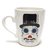 Imagen de Taza cónica calavera (flores o bigotes)