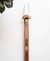 Bombilla de Alpaca engarzada con detalles de cobre, bronce, plata y oro. - acabajo