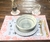 Set x 2 set de 24 individuales y posa 24 posa taza - tienda online