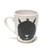 Taza Cónica Pizarra Llama