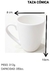Taza Cónica Pizarra Llama - comprar online