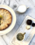 Plato de Torta o masas con pie ¨Belle Epoque¨ - acabajo