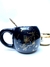 Taza Burbuja 12 Signos Negra con Dorado - comprar online