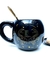 Taza Burbuja 12 Signos Negra con Dorado - comprar online