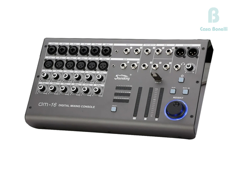 DM16 DIGITAL MIXING CONSOLE Soundking Consola Mixer Digital de 16