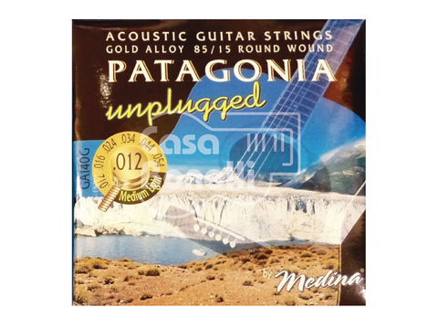 GA-140G Patagonia 012-054 Cuerdas para Guitarra Acústica