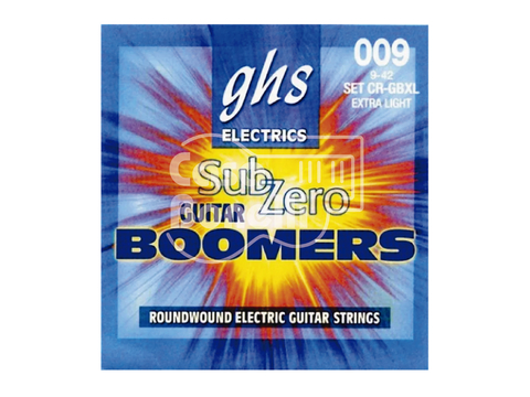 CR-GBXL Ghs Sub Zero 0.09 Cuerdas para Guitarra Eléctrica